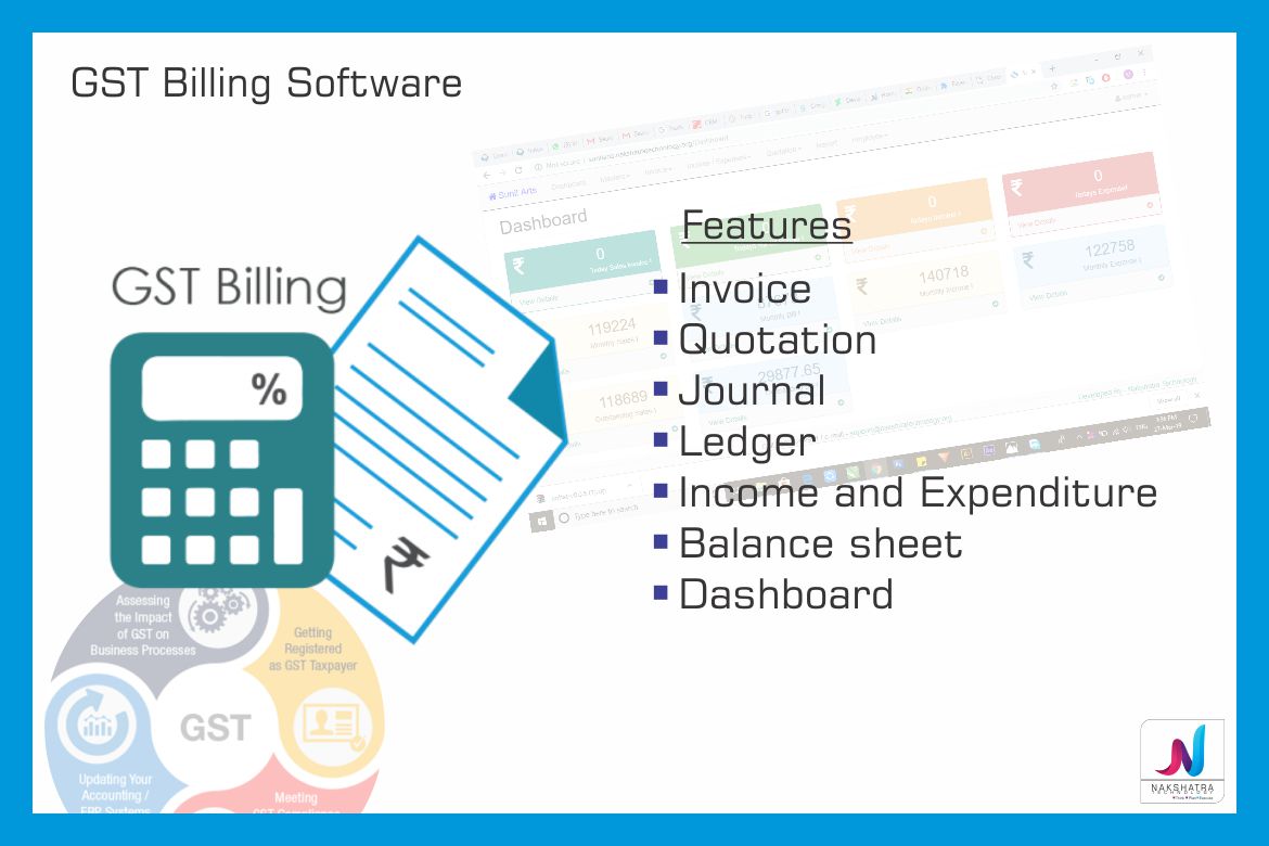 GST Billing Software Nakshatra Technology